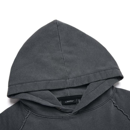 RB RAGLAN HOODIE / BLACK