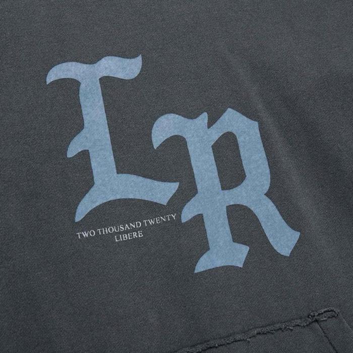 RB RAGLAN HOODIE / BLACK