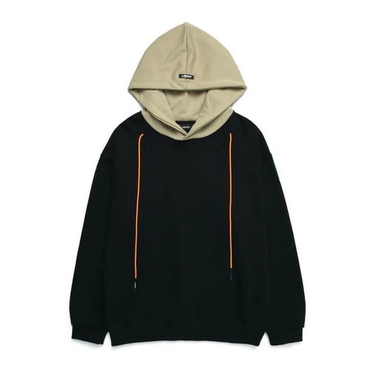 TWOFACE HOODIE / BLACK