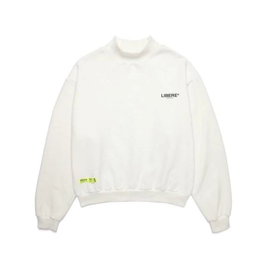MOCKNECK SWEATSHIRTS / NATURAL WHITE