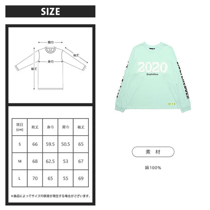 SLOGAN LONGSLEEVE / MINT
