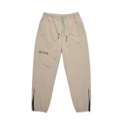 ZIP TRACK PANTS / BEIGE