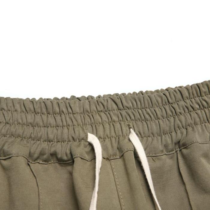 MIL ZIPPER JOGGER PANTS / OLIVE