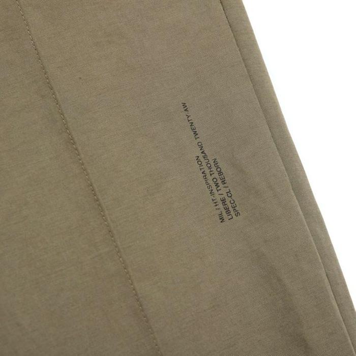 MIL ZIPPER JOGGER PANTS / OLIVE