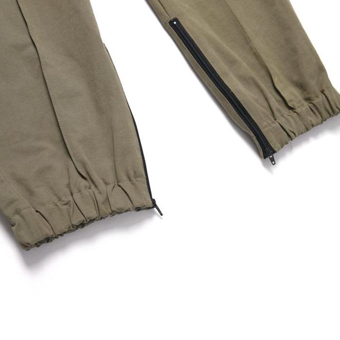 MIL ZIPPER JOGGER PANTS / OLIVE