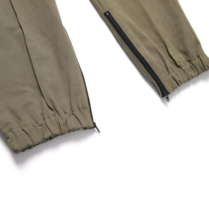 MIL ZIPPER JOGGER PANTS / OLIVE