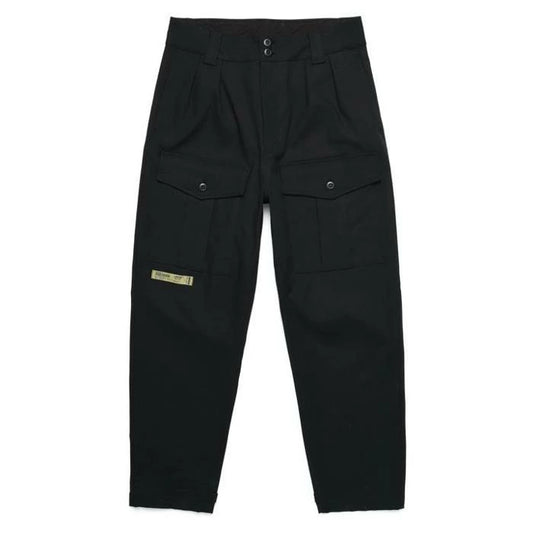 WIDE WORK PANTS / BLACK