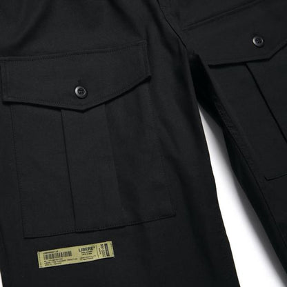 WIDE WORK PANTS / BLACK