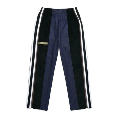 CZ WIDE ZIP PANTS / NAVY