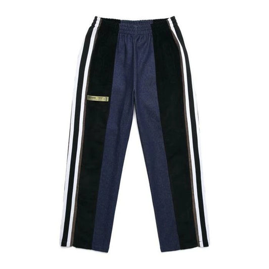 CZ WIDE ZIP PANTS / NAVY
