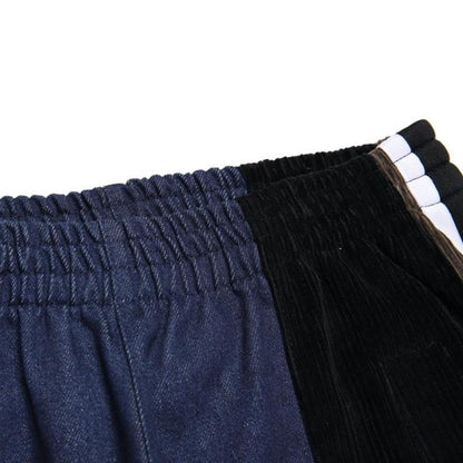 CZ WIDE ZIP PANTS / NAVY