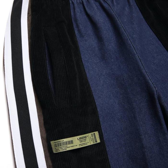 CZ WIDE ZIP PANTS / NAVY
