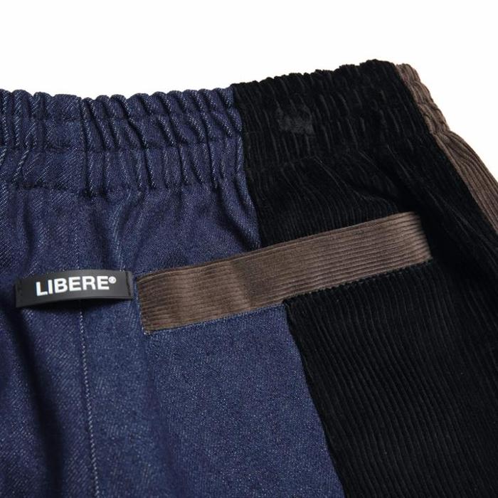 CZ WIDE ZIP PANTS / NAVY
