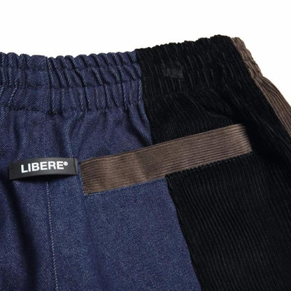 CZ WIDE ZIP PANTS / NAVY