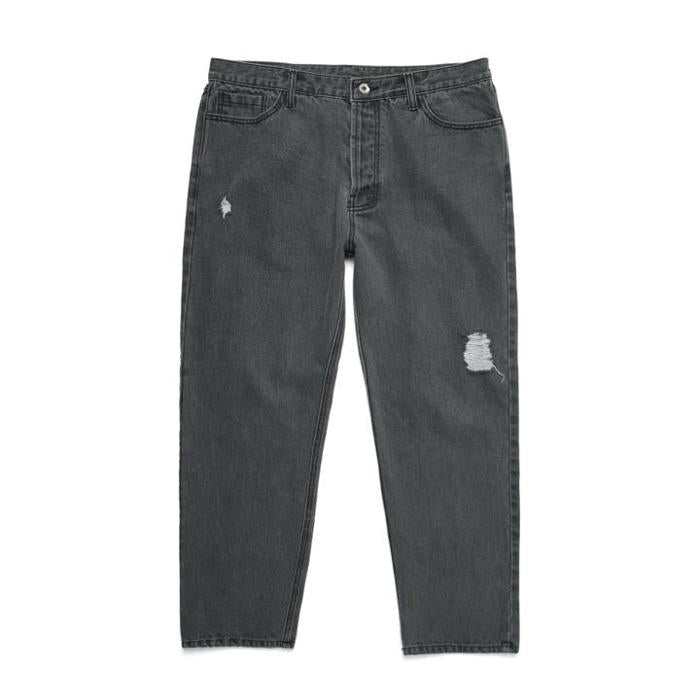 REBORN TWO FACE JEANS / BLACK