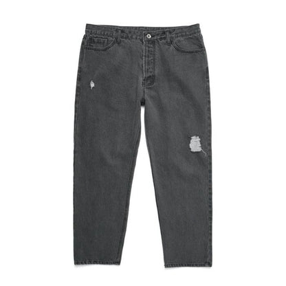 REBORN TWO FACE JEANS / BLACK