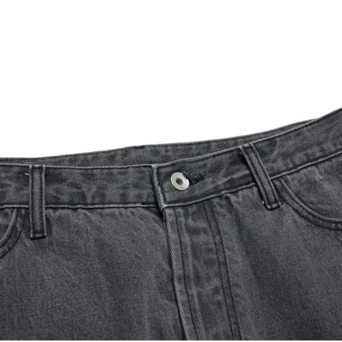 REBORN TWO FACE JEANS / BLACK
