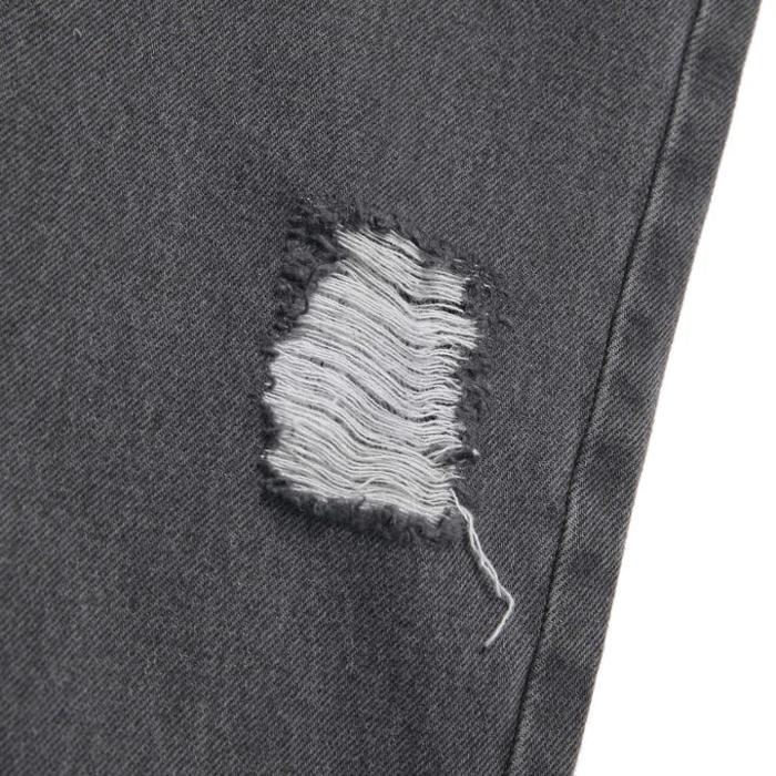 REBORN TWO FACE JEANS / BLACK