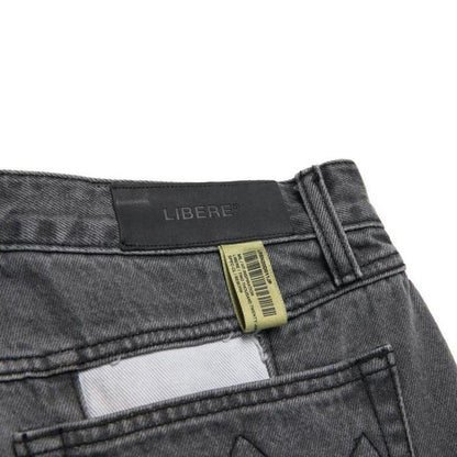 REBORN TWO FACE JEANS / BLACK