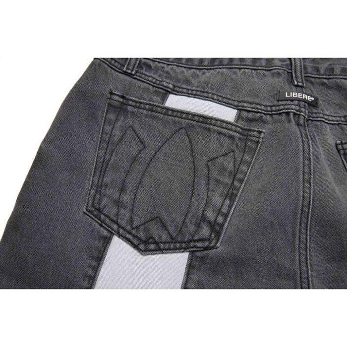 REBORN TWO FACE JEANS / BLACK
