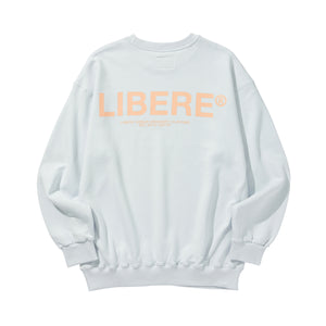 LIBERE / LOGO CREW SWEAT / BLACK / Sサイズ