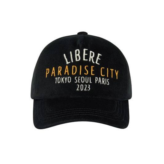 SOUVENIR 5 PANEL CAP/BLACK