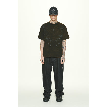 LIGHTNING T-SHIRT / BLACK