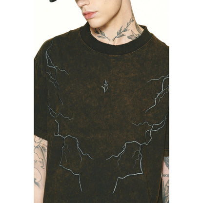 LIGHTNING T-SHIRT / BLACK