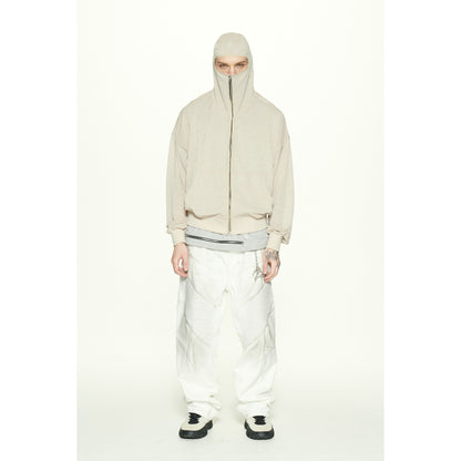 GRZ TYPE-ST ZIP-UP HOODIE / BEIGE