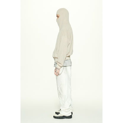 GRZ TYPE-ST ZIP-UP HOODIE / BEIGE