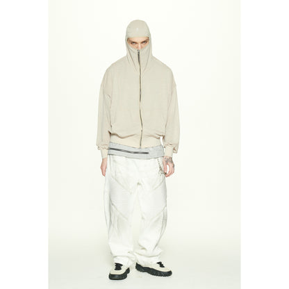 GRZ TYPE-ST ZIP-UP HOODIE / BEIGE