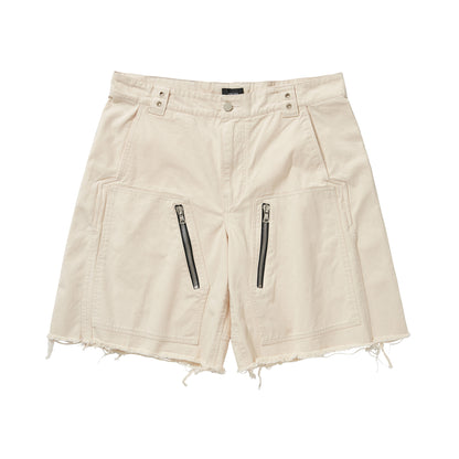 WIDE SHORTS PANTS / WHITE