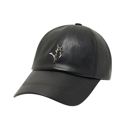 CLASSIC LEATHER CAP / BLACK