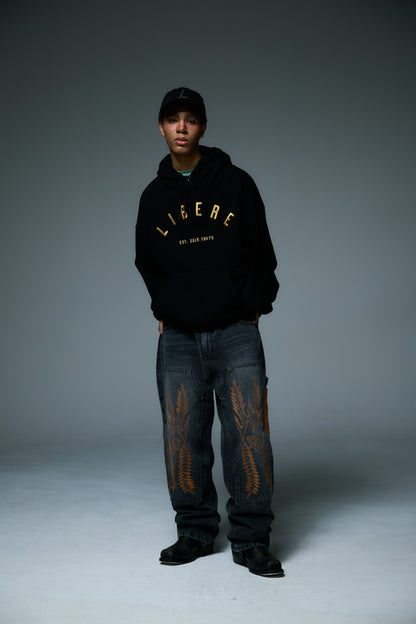 LOGO HOODIE / BLACK