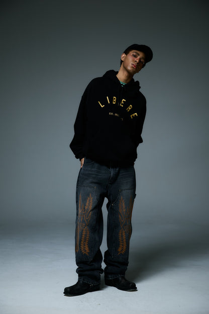 LOGO HOODIE / BLACK