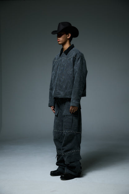 WESTERN WORK JACKET / BLACK