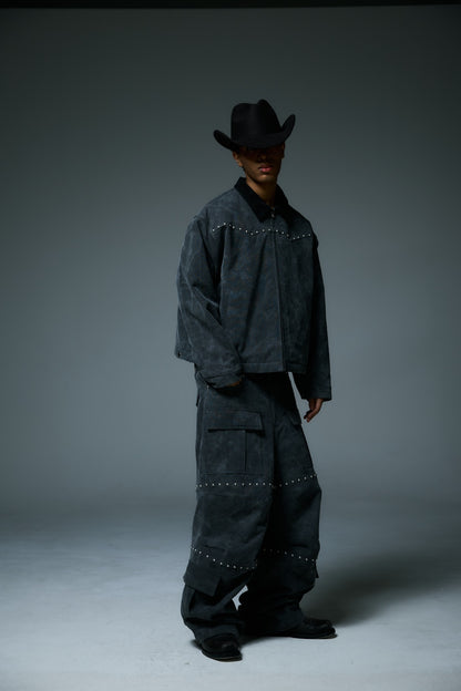 WESTERN WORK JACKET / BLACK