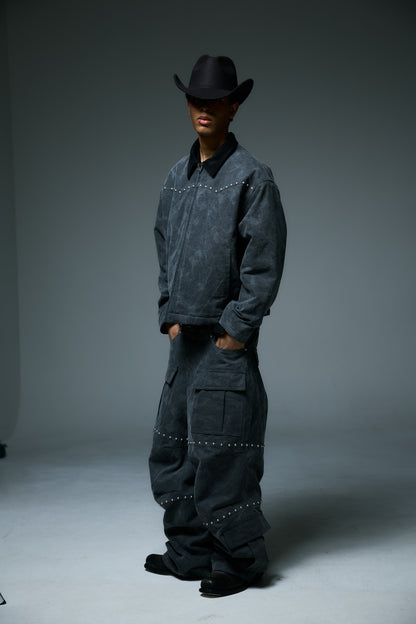 WESTERN WORK JACKET / BLACK