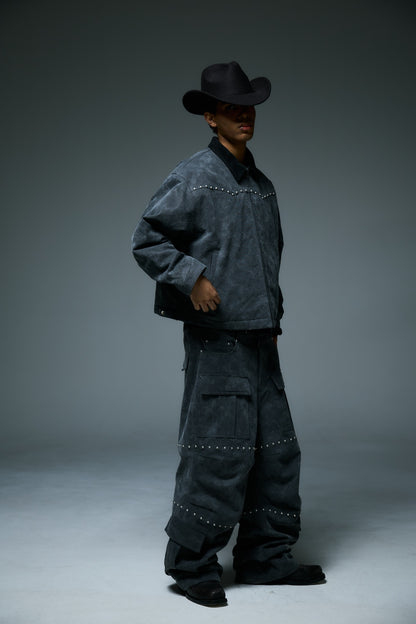 WESTERN WORK JACKET / BLACK