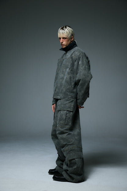 WESTERN WORK JACKET / MILITARY CAMO