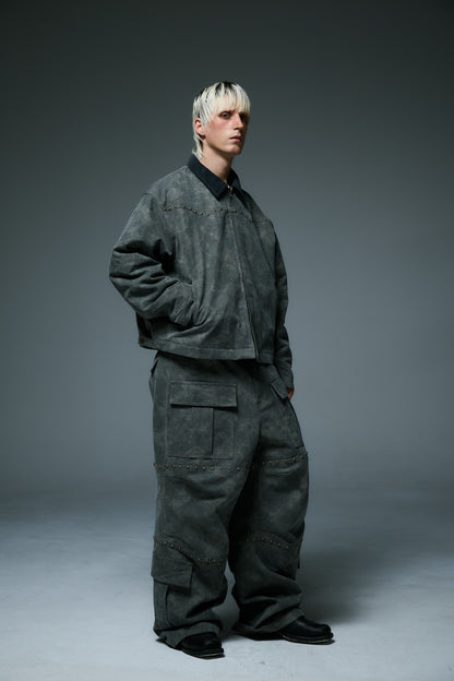 WESTERN WORK JACKET / MILITARY CAMO