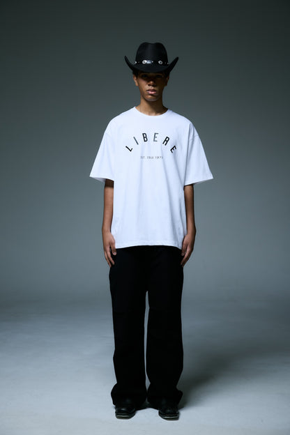 LOGO T-SHIRTS / WHITE