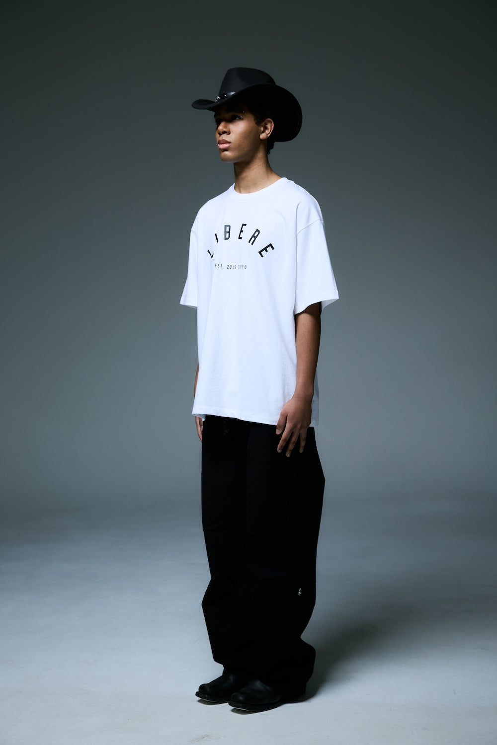 LOGO T-SHIRTS / WHITE