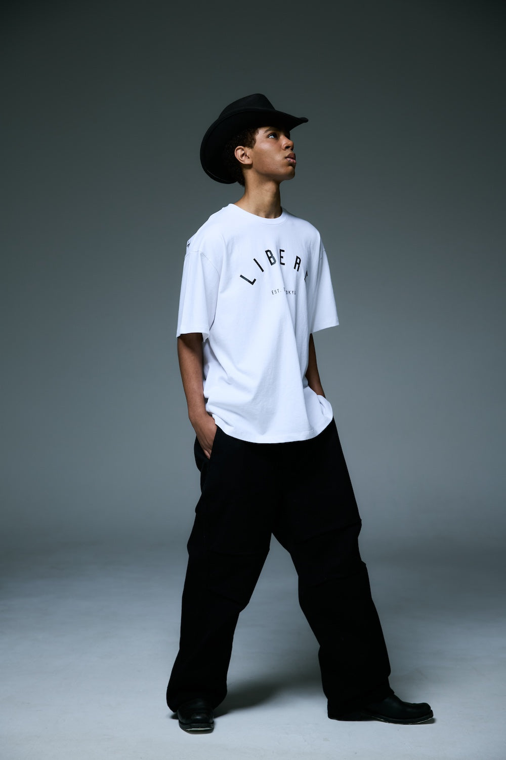 LOGO T-SHIRTS / WHITE