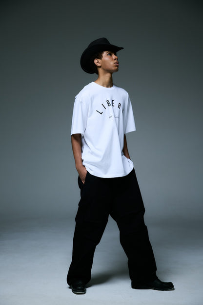 LOGO T-SHIRTS / WHITE