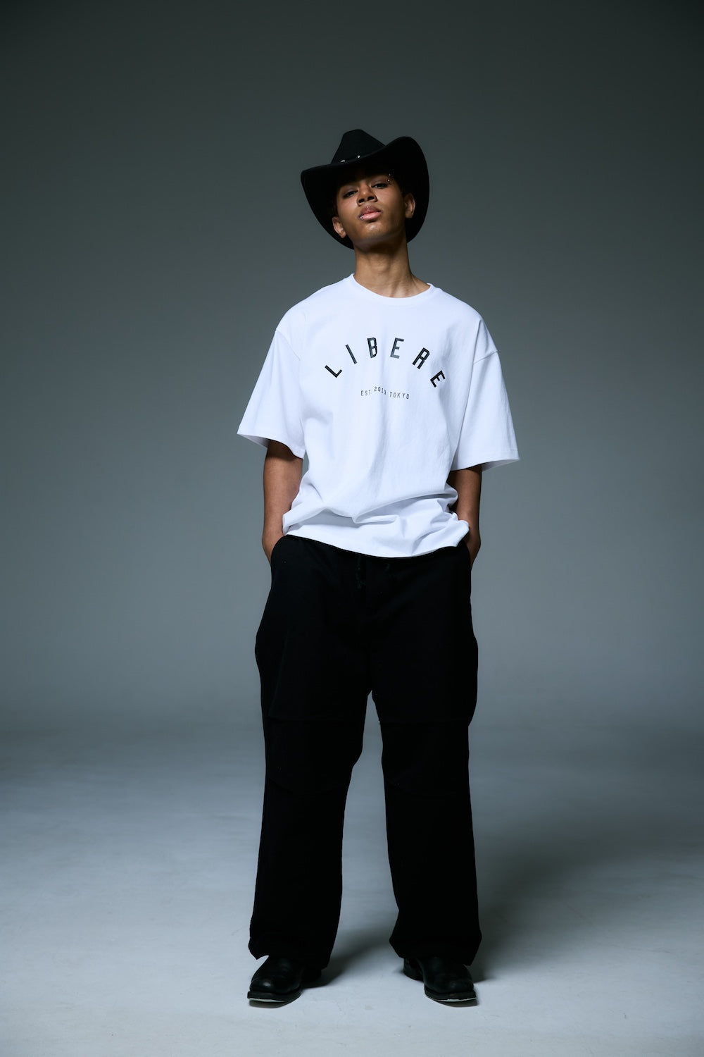 LOGO T-SHIRTS / WHITE