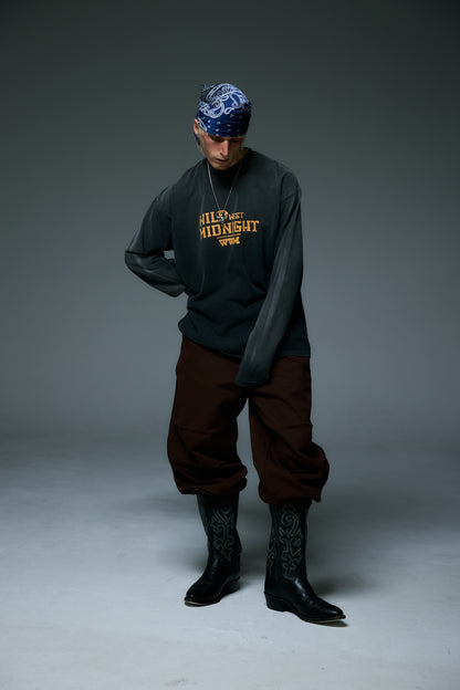 MIDNIGHT GALLOP LONGSLEEVE/ BLACK