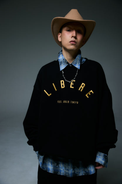 LOGO CREWNECK SWEAT / BLACK