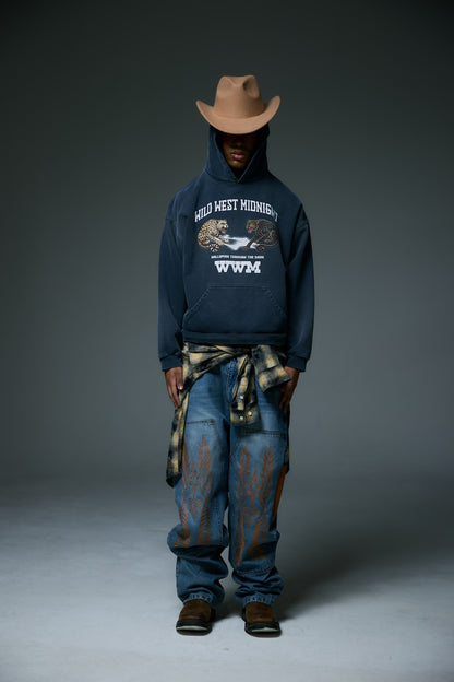MIDNIGHT GALLOP HOODY / NAVY