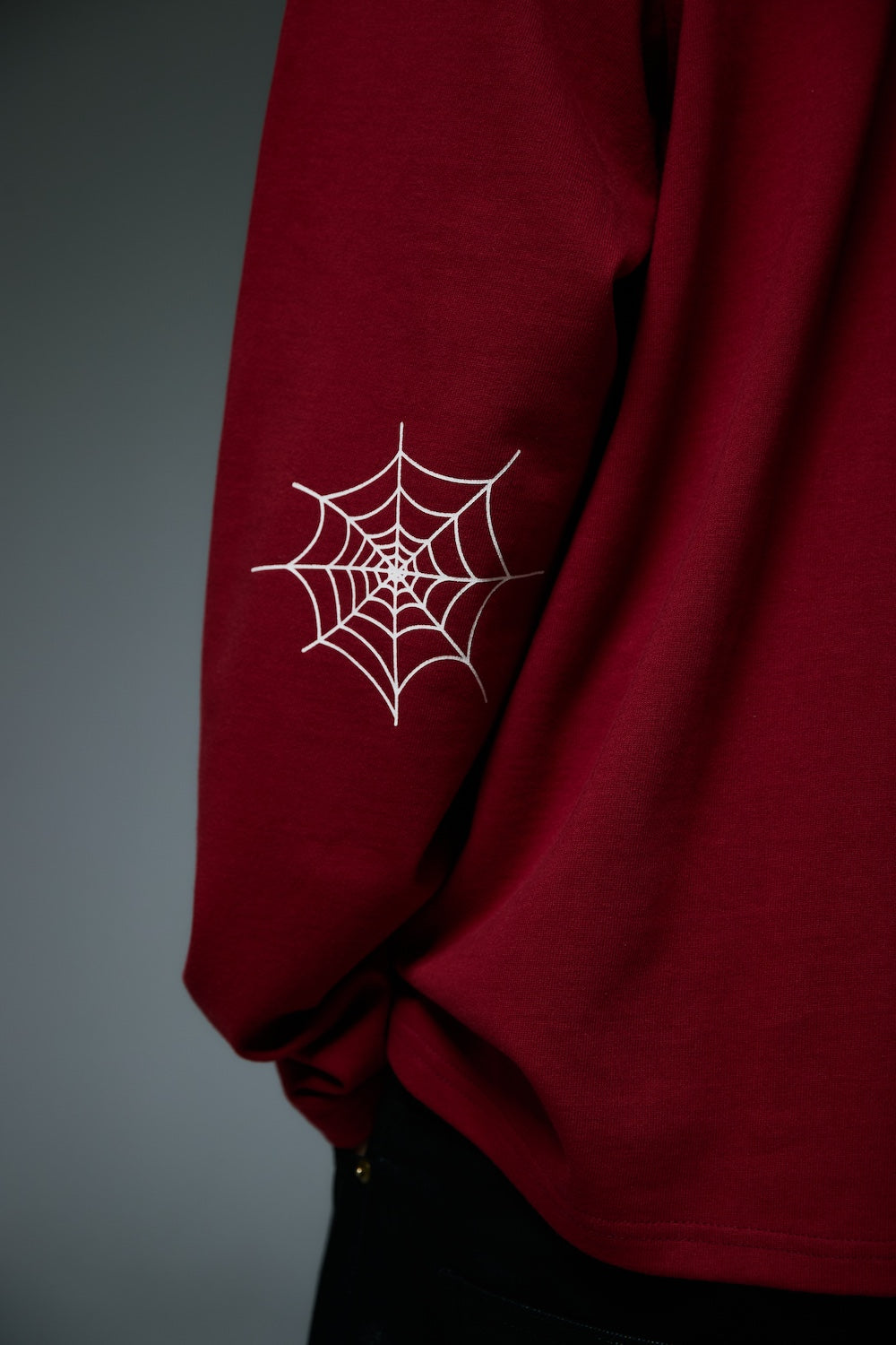 BISON BULL LONG SLEEVE T-SHIRTS / RED